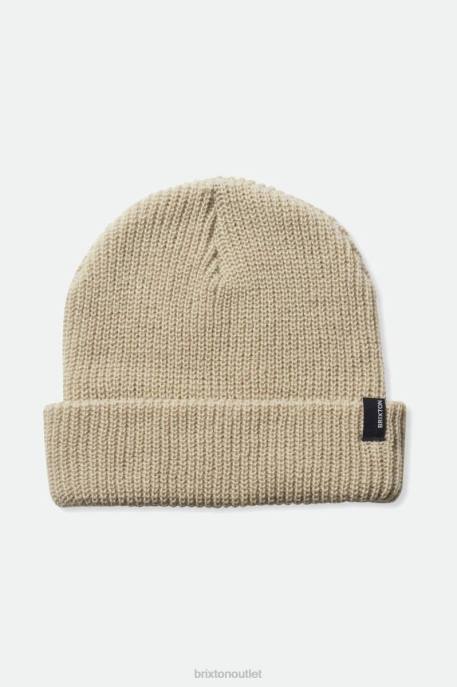 Men Brixton Beige Heist Beanie Accessories