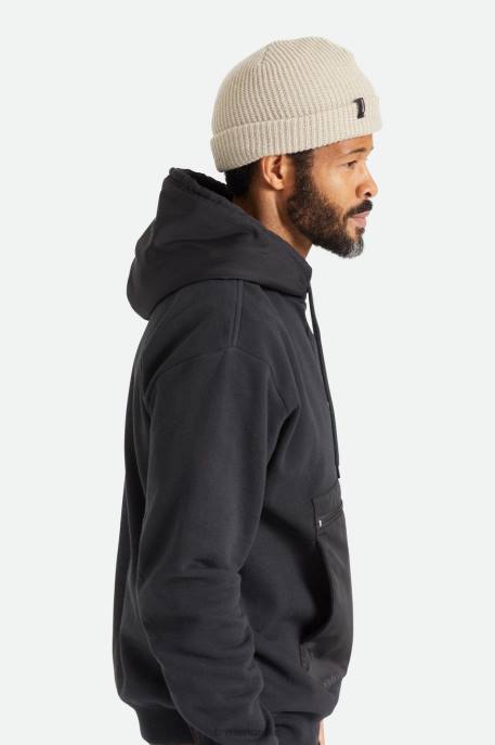 Men Brixton Beige Heist Beanie Accessories