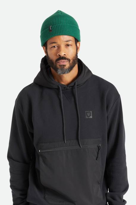 Men Brixton Hunter Green Heist Beanie Accessories