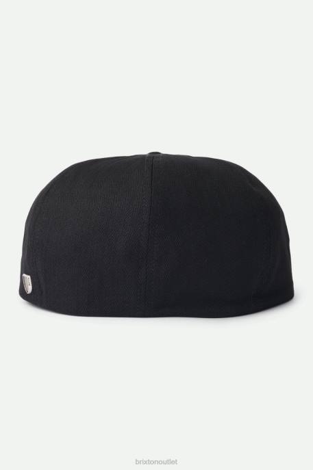 Men Brixton Black Brood Newsboy Cap Accessories