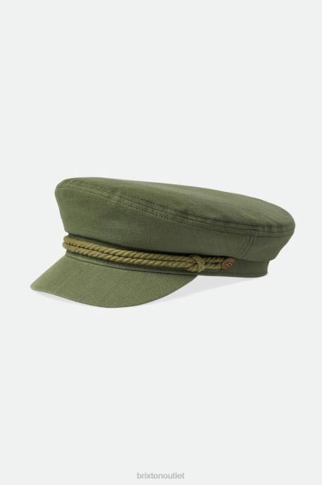 Men Brixton Olive Surplus Fiddler Fisherman Cap Accessories
