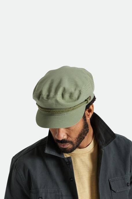 Men Brixton Olive Surplus Fiddler Fisherman Cap Accessories
