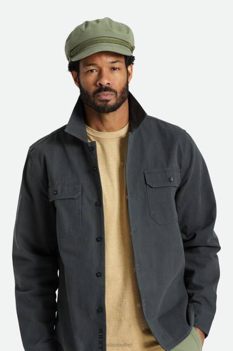 Men Brixton Olive Surplus Fiddler Fisherman Cap Accessories