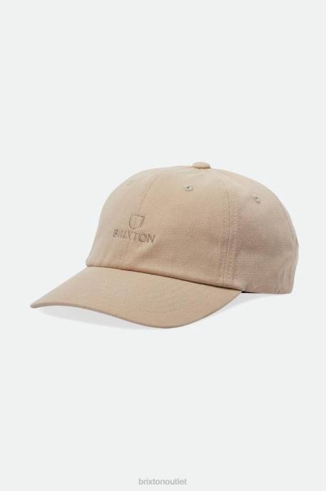 Men Brixton Sand Vintage Wash Alpha LP Cap Accessories