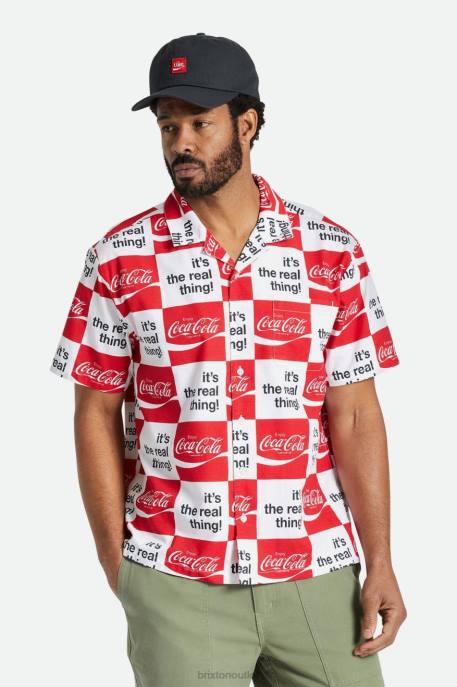 Men Brixton Washed Black Coca-Cola Delivery LP Cap Accessories