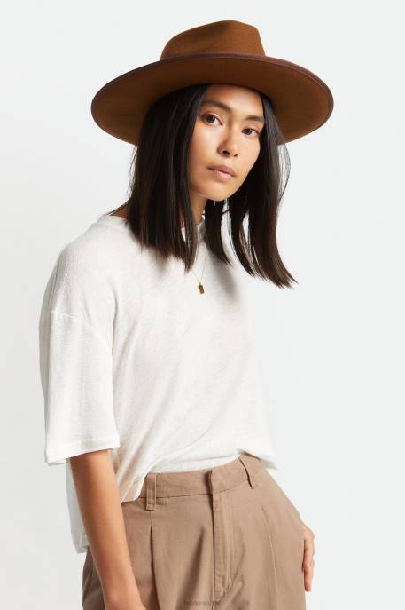 Men Brixton Coffee Reno Fedora Accessories
