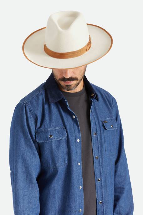 Men Brixton Dove Reno Fedora Accessories