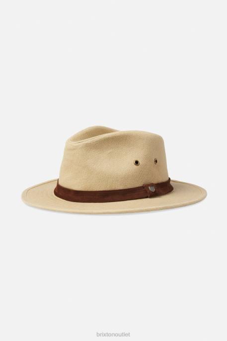Men Brixton Safari Messer Adventure Fedora Accessories