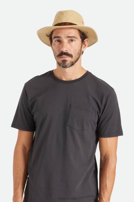 Men Brixton Safari Messer Adventure Fedora Accessories