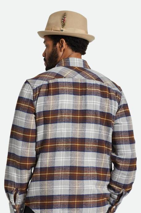 Men Brixton Sand/Mojave Gain Fedora Accessories