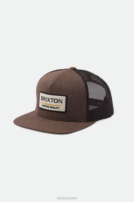Men Brixton Dark Earth Palmer Proper MP Trucker Hat Accessories