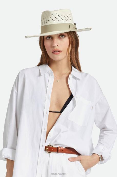 Men Brixton Natural Bandera Reserve Straw Hat Accessories