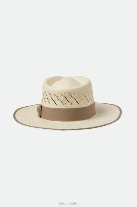 Men Brixton Natural Bandera Reserve Straw Hat Accessories