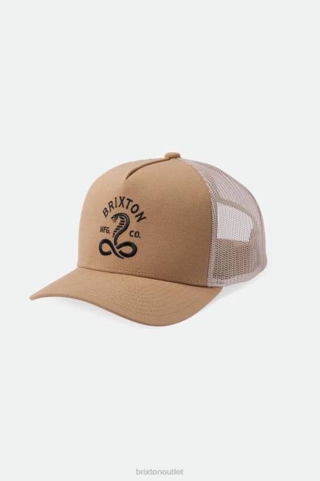 Men Brixton Sand Ky Netplus MP Trucker Hat Accessories