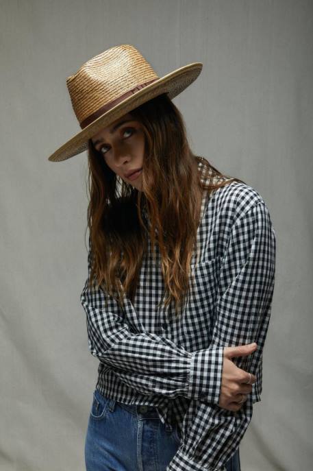 Men Brixton Tan Reno Straw Hat Accessories