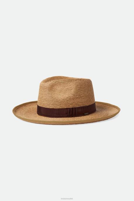 Men Brixton Tan Reno Straw Hat Accessories