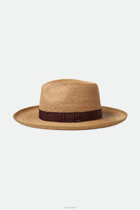 Men Brixton Tan Reno Straw Hat Accessories