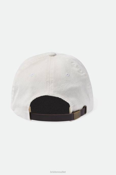 Men Brixton White Cord Burt MP Adjustable Hat Accessories