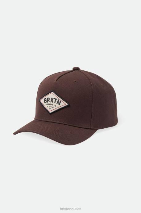 Men Brixton Dark Earth Tremont MP Snapback Accessories