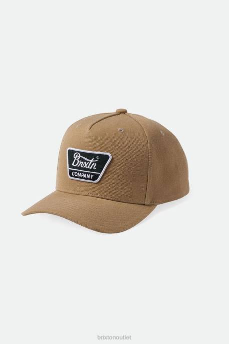 Men Brixton Sand Linwood C Netplus MP Snapback Accessories