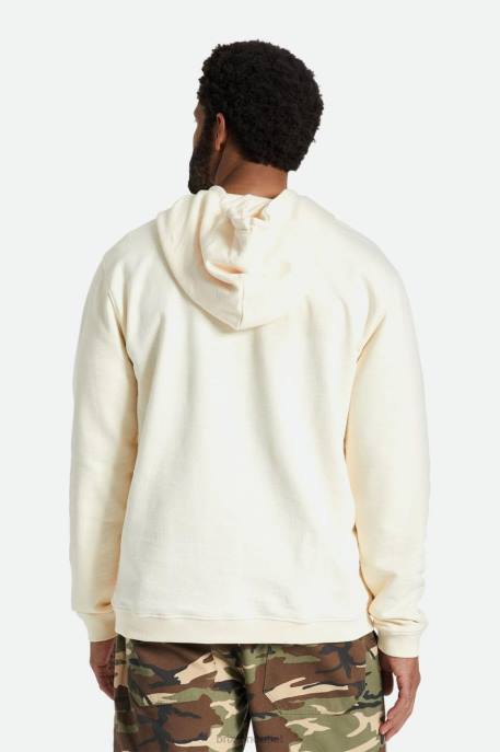Men Brixton Whitecap Crest Summer Weight French Terry Hood Apparel
