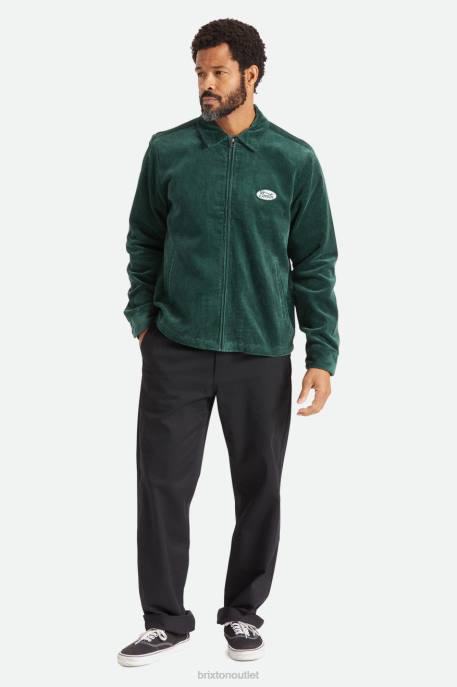 Men Brixton Emerald Utopia Jacket Apparel