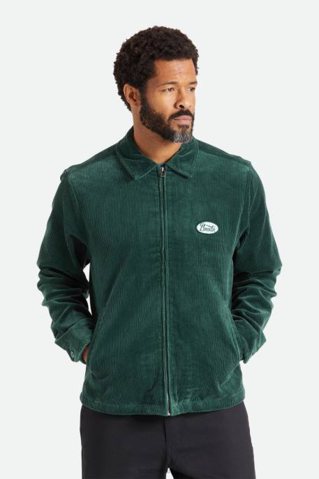Men Brixton Emerald Utopia Jacket Apparel