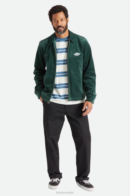 Men Brixton Emerald Utopia Jacket Apparel