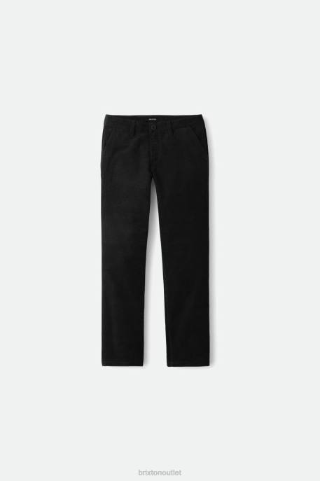Men Brixton Black Choice Chino Regular Pant Apparel