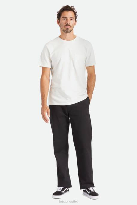 Men Brixton Black Choice Chino Relaxed Pant Apparel