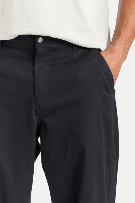 Men Brixton Black Medina Baggy Pant Apparel