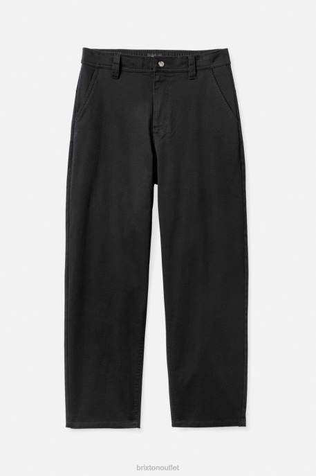 Men Brixton Black Medina Baggy Pant Apparel