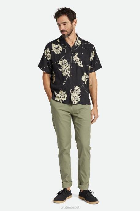 Men Brixton Olive Surplus Choice Chino Slim Pant Apparel