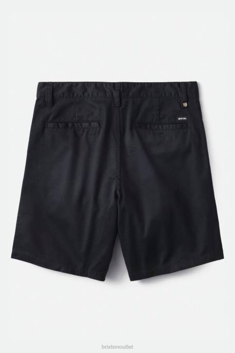 Men Brixton Black Choice Chino Short 5'' Apparel