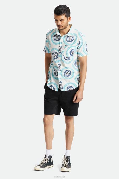 Men Brixton Black Cord Madrid II Corduroy Short 8'' Apparel