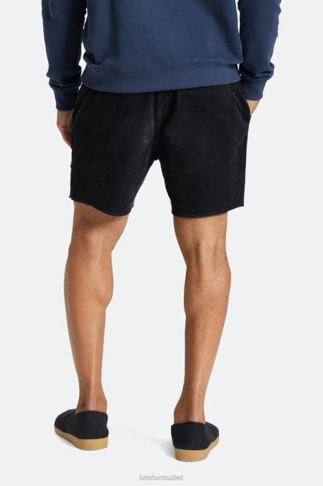 Men Brixton Black Cord Madrid II Short 5'' Apparel