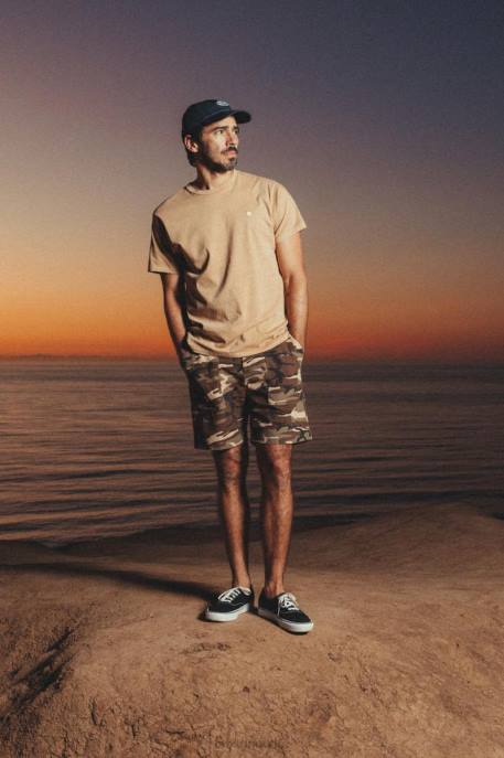 Men Brixton Camo Surplus Surplus Short Apparel