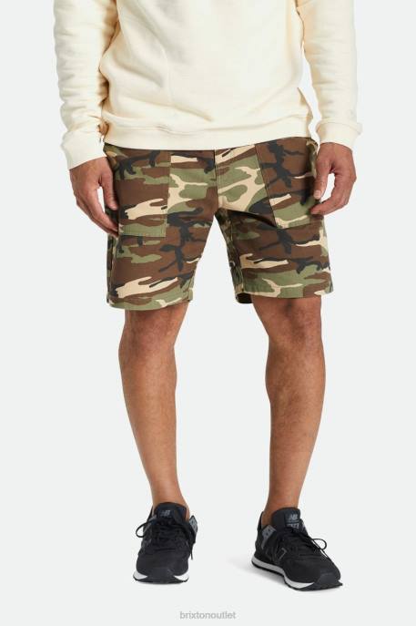 Men Brixton Camo Surplus Surplus Short Apparel