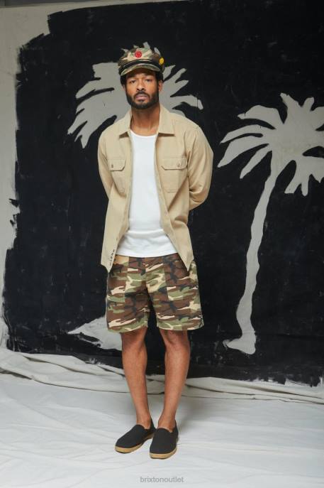 Men Brixton Camo Surplus Surplus Short Apparel