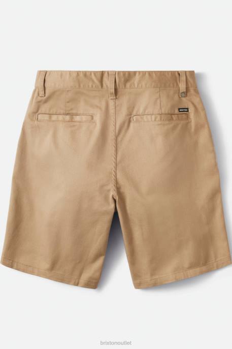 Men Brixton Khaki Choice Chino Short 9'' Apparel