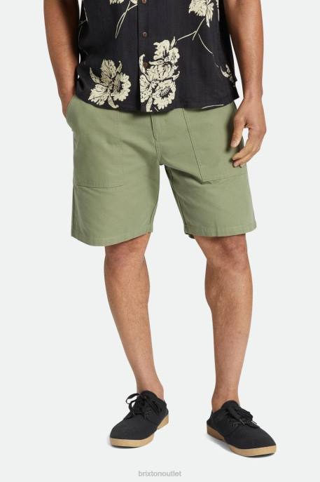 Men Brixton Olive Surplus Surplus Short Apparel