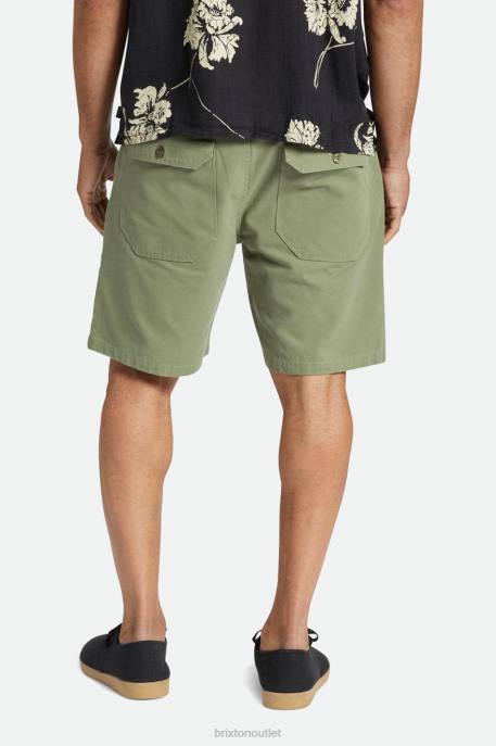 Men Brixton Olive Surplus Surplus Short Apparel
