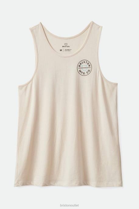 Men Brixton Whitecap Crest Tank Top Apparel