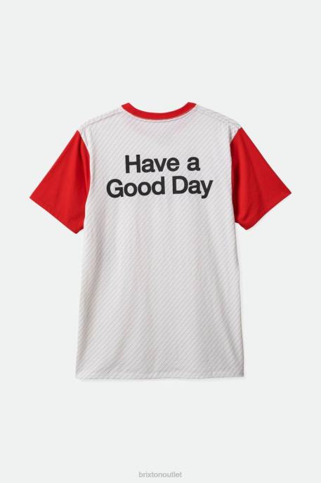 Men Brixton Coke Red Coca-Cola S/S Tailored Tee Apparel