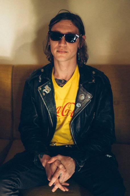 Men Brixton Yellow Coca-Cola Classic Football Tee Apparel