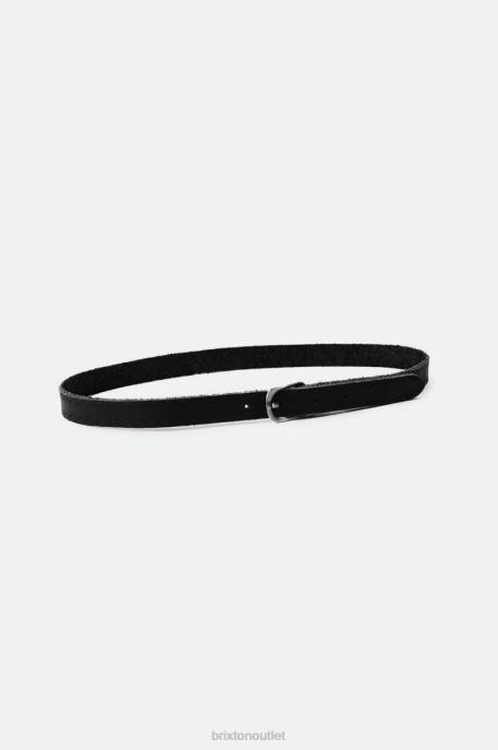 Unisex Brixton Black Adjustable Buckle Hat Band Accessories