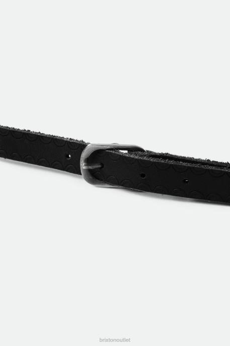 Unisex Brixton Black Adjustable Buckle Hat Band Accessories
