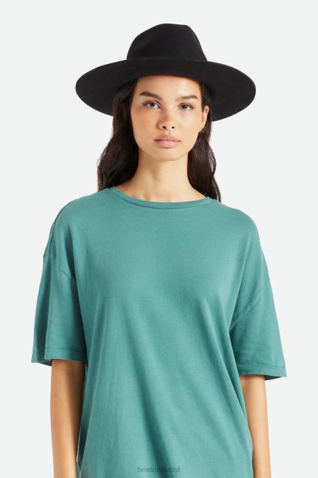 Unisex Brixton Black Cohen Cowboy Hat Accessories