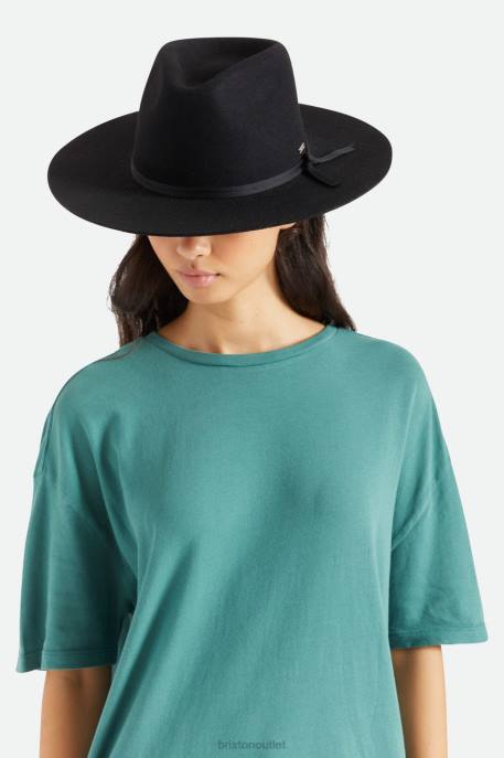 Unisex Brixton Black Cohen Cowboy Hat Accessories