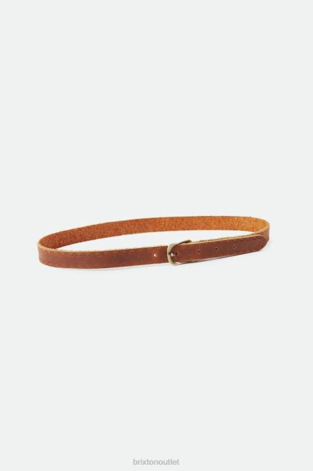 Unisex Brixton Brown Adjustable Buckle Hat Band Accessories